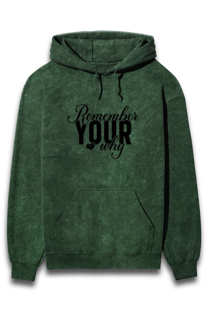 Women’s Acid Wash Hooded Sweatshirt